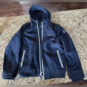 Men’s Tommy Hilfiger Hooded Reversible Winter Jacket Coat Size M